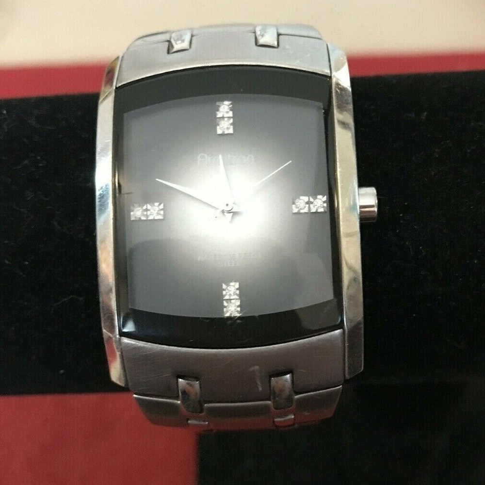 Armitron Men's Stainless Steel Quartz Watch  Y121E